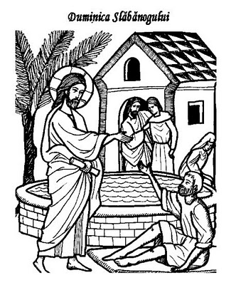 Duminica Slăbănogului_de colorat