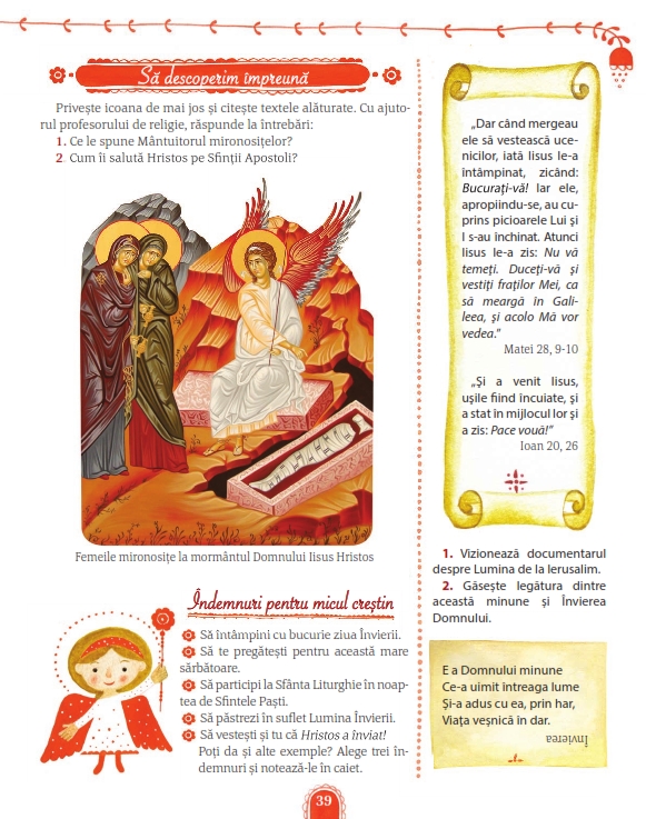 Femeile Mironosițe_Manual de religie cls.3, sem.2_040